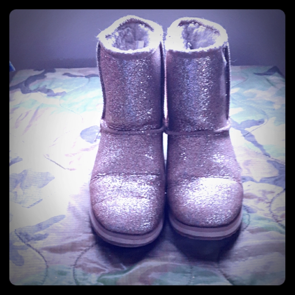 Glitter boots